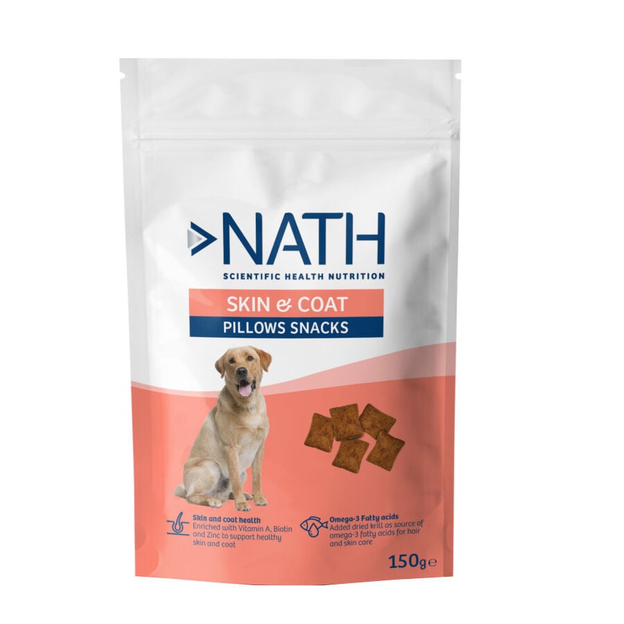 150 g Nath Bocaditos Piel y Pelaje para perros, , large indicador imagen numero 1